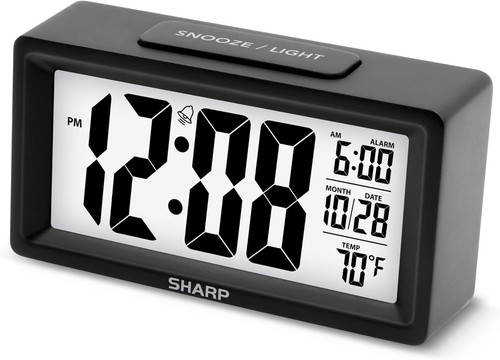 Sharp alarm clock with indoor - sharp,